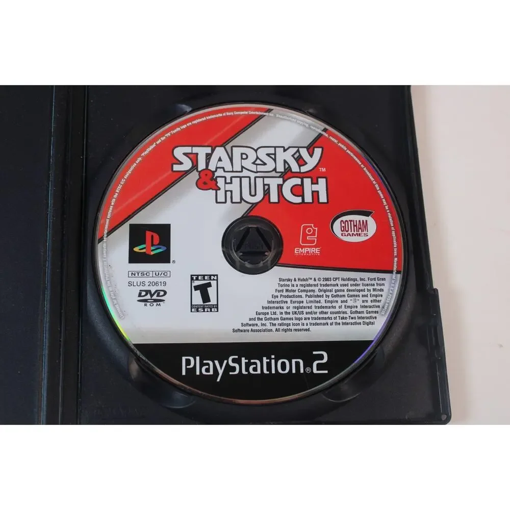 Starsky and Hutch (Sony PlayStation 2, PS2) Authentic, tested/works